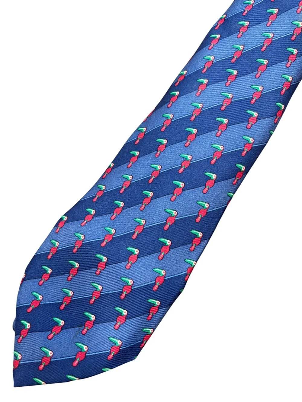 HERMÈS silk tie